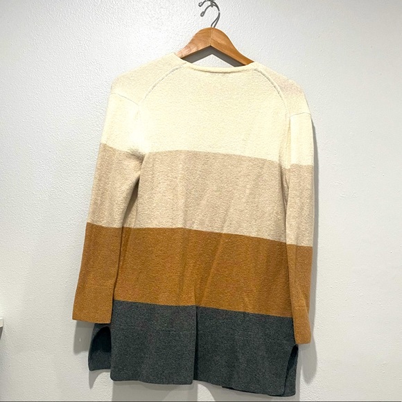 Madewell color block long cardigan Size S - Picture 4 of 5
